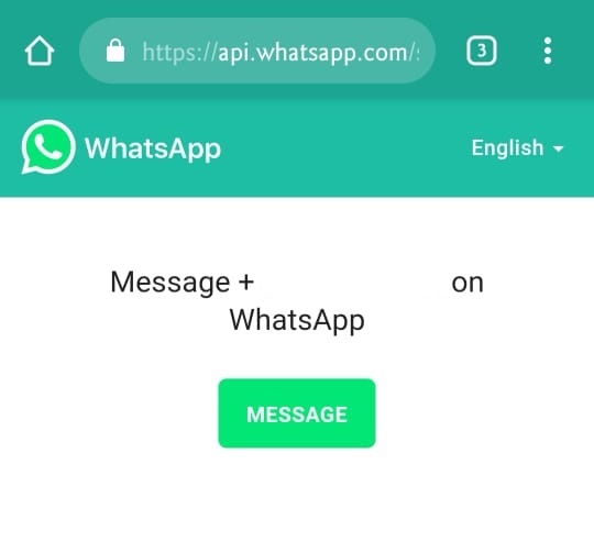 how to message on whatsapp to Unknown number with saving number