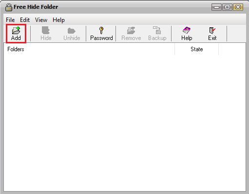 Hide folder in windows 10 using free hide folder