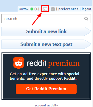 report private message on reddit